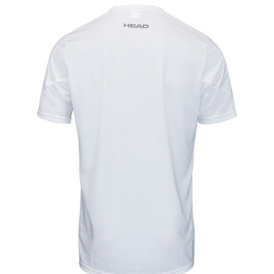 Tennis Clothing * | Coupon Head Men'S Club 22 Tech T-Shirt White