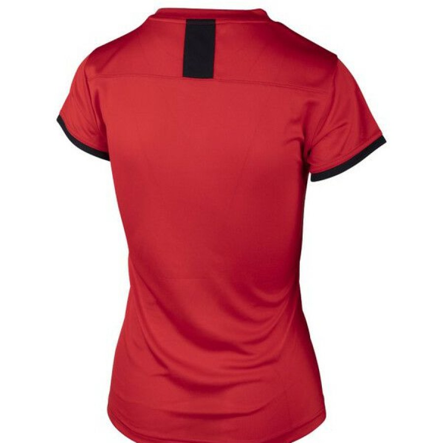 Tennis Clothing * | Promo Yonex Women'S Ytl4 Crew T-Shirt Red