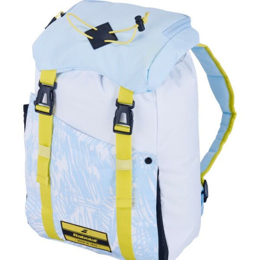 Tennis Bags * | Brand New Babolat Junior Classic Backpack White Blue