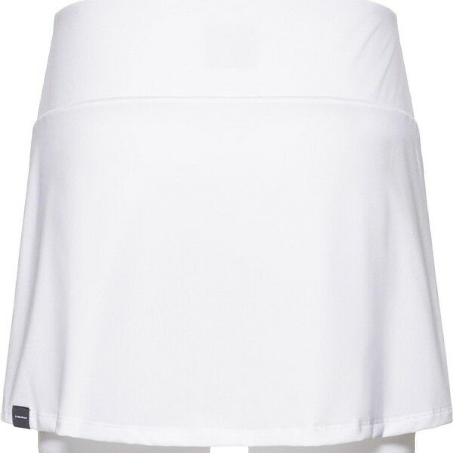 Tennis Clothing * | Best Pirce Head Women'S Club Basic Skort White