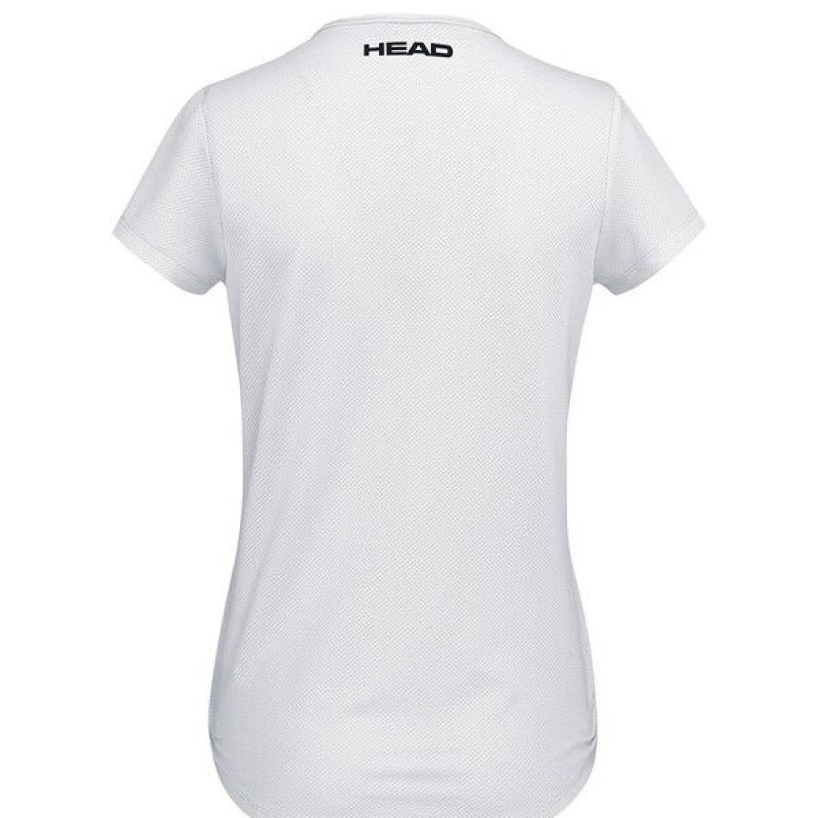 Tennis Clothing * | Budget Head Women'S Tie-Break T-Shirt White