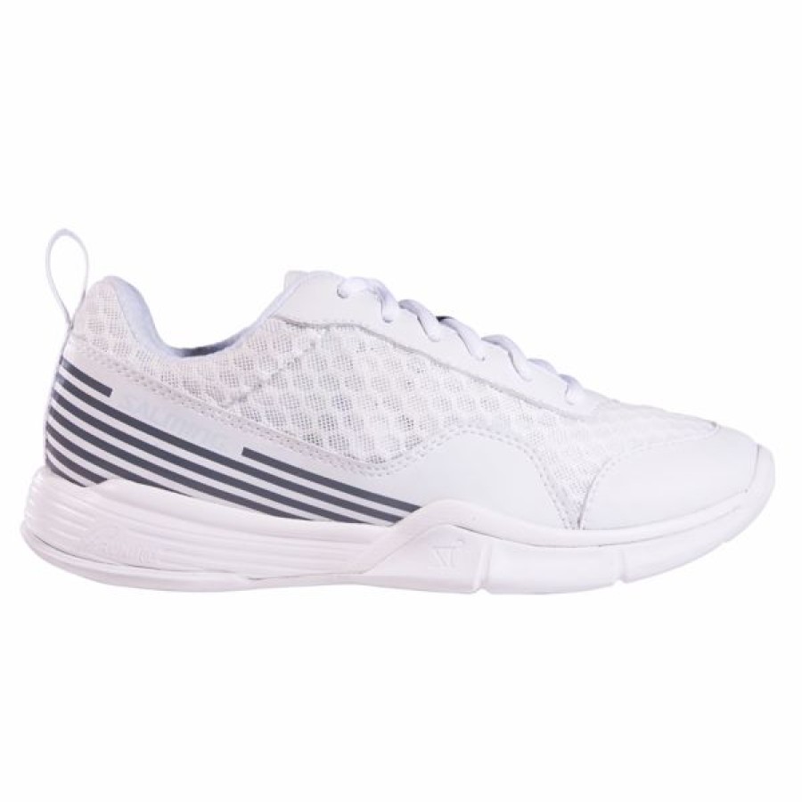 Squash Shoes * | Budget Salming Women'S Viper Sl Indoor Court Shoe White Wild Dove