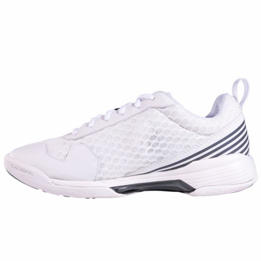 Squash Shoes * | Budget Salming Women'S Viper Sl Indoor Court Shoe White Wild Dove