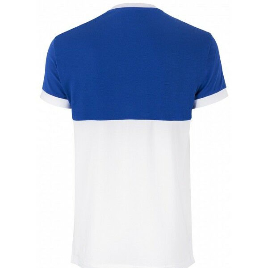 Tennis Clothing * | Outlet Tecnifibre Men'S F1 Stretch T-Shirt Royal Blue