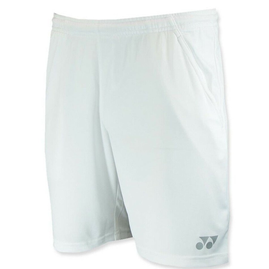 Tennis Clothing * | Best Deal Yonex Men'S Ys2000 Shorts White