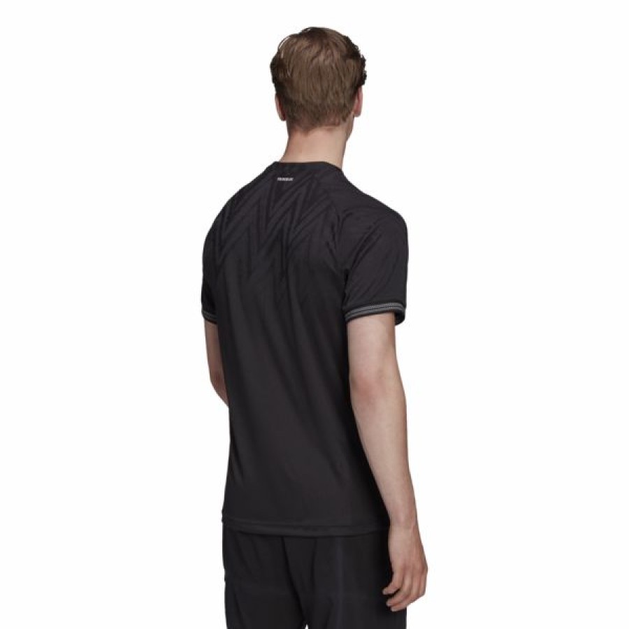 Tennis Clothing * | Best Deal Adidas Men'S Freelift Primeblue Tee Black