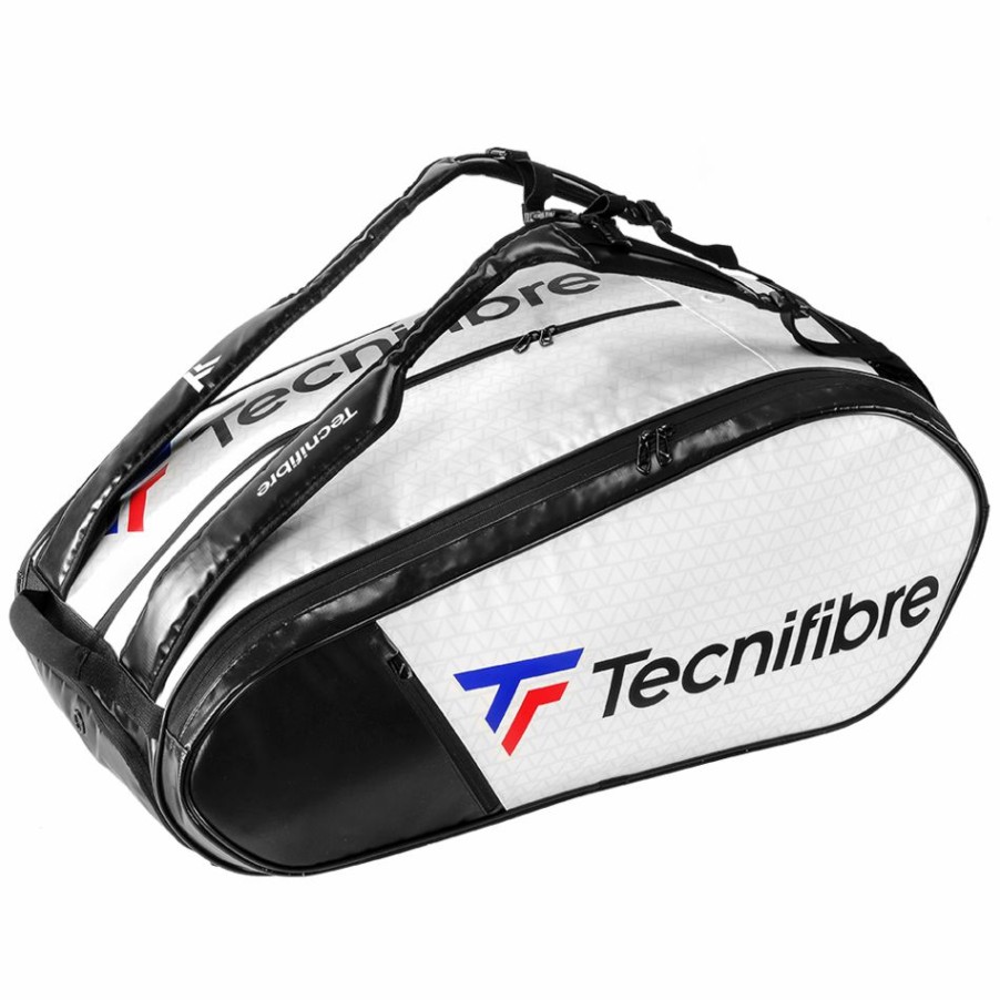 Tennis Bags * | Flash Sale Tecnifibre Tour Endurance Rs 15R Bag White Black