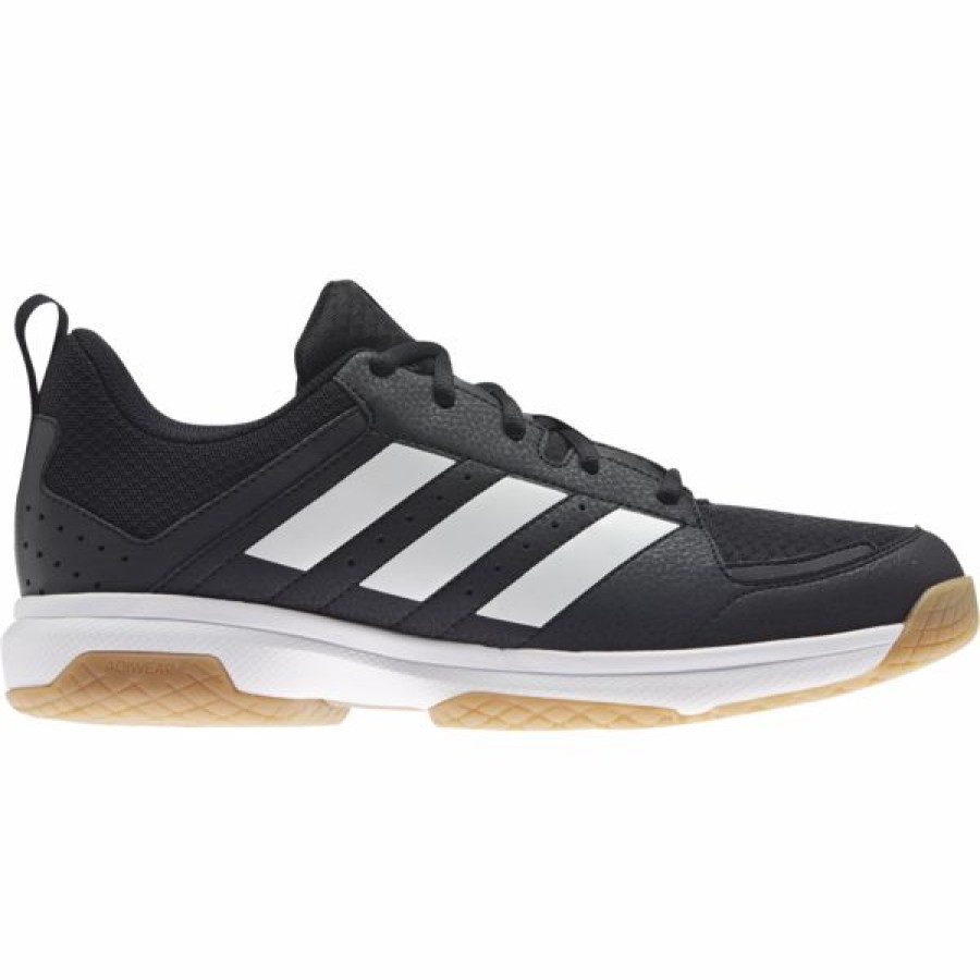 Squash Shoes * | Discount Adidas Ligra 7 Mens Indoor Court Shoes Black