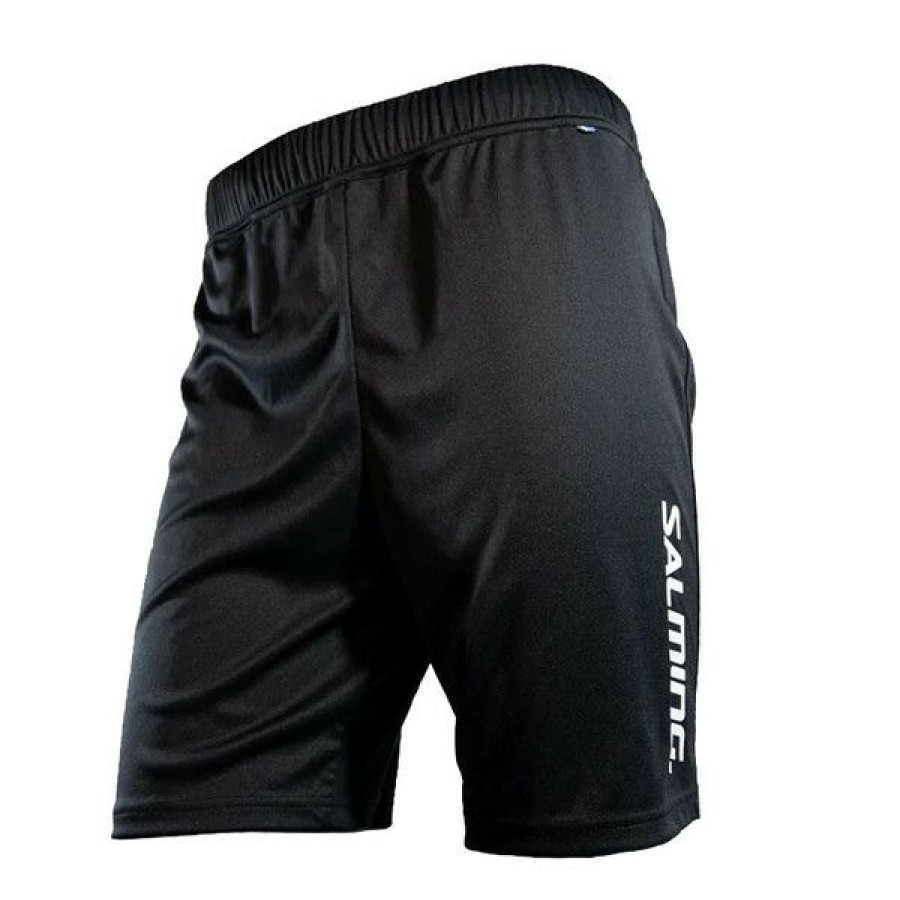 Squash Clothing * | New Salming Men'S Core 22 Training Shorts Black