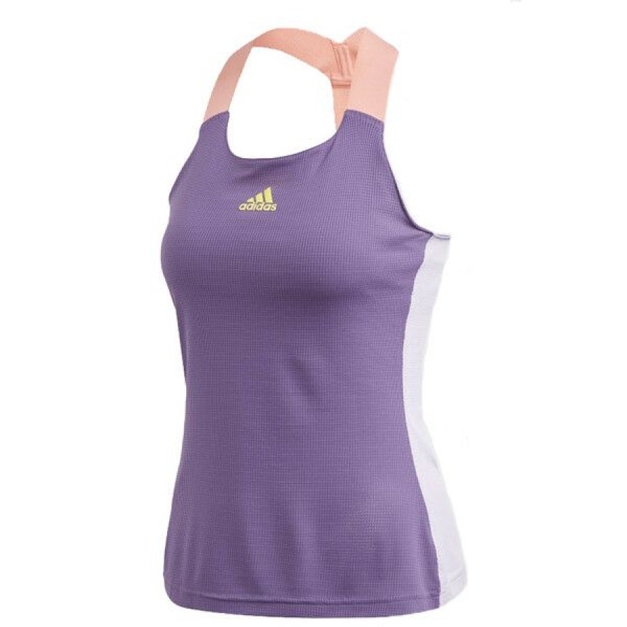 Tennis Clothing * | Brand New Adidas Women'S Heat Ready Tank Tech Purple