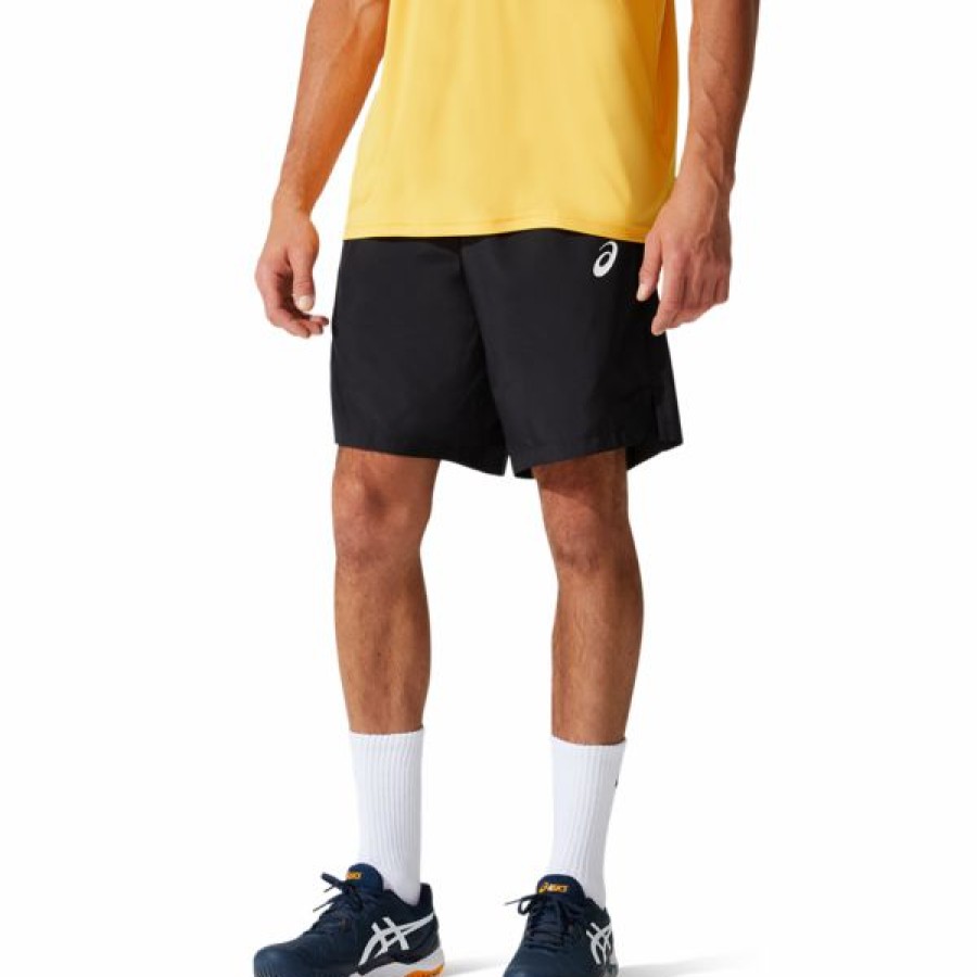 Tennis Clothing * | Wholesale Asics Men'S Court 9 Short Performance Black