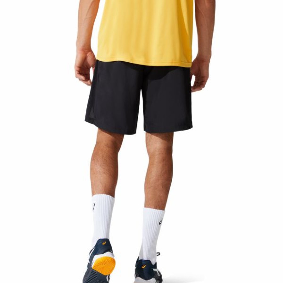 Tennis Clothing * | Wholesale Asics Men'S Court 9 Short Performance Black