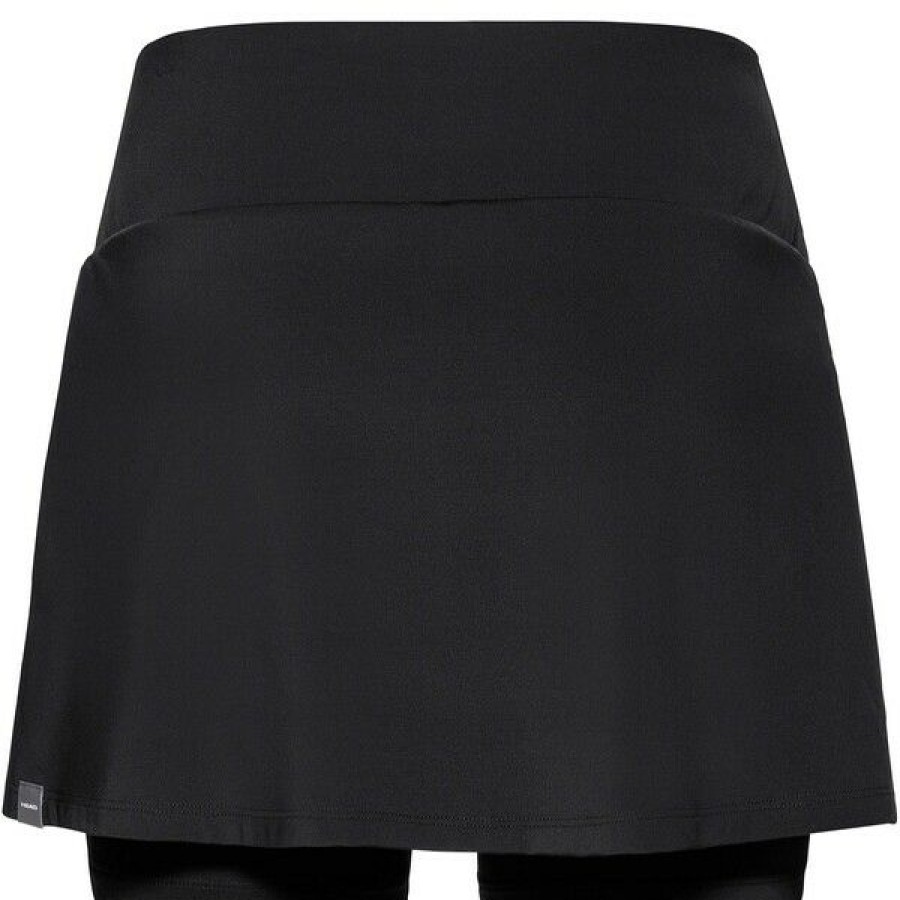 Tennis Clothing * | Budget Head Women'S Club Basic Skort Black