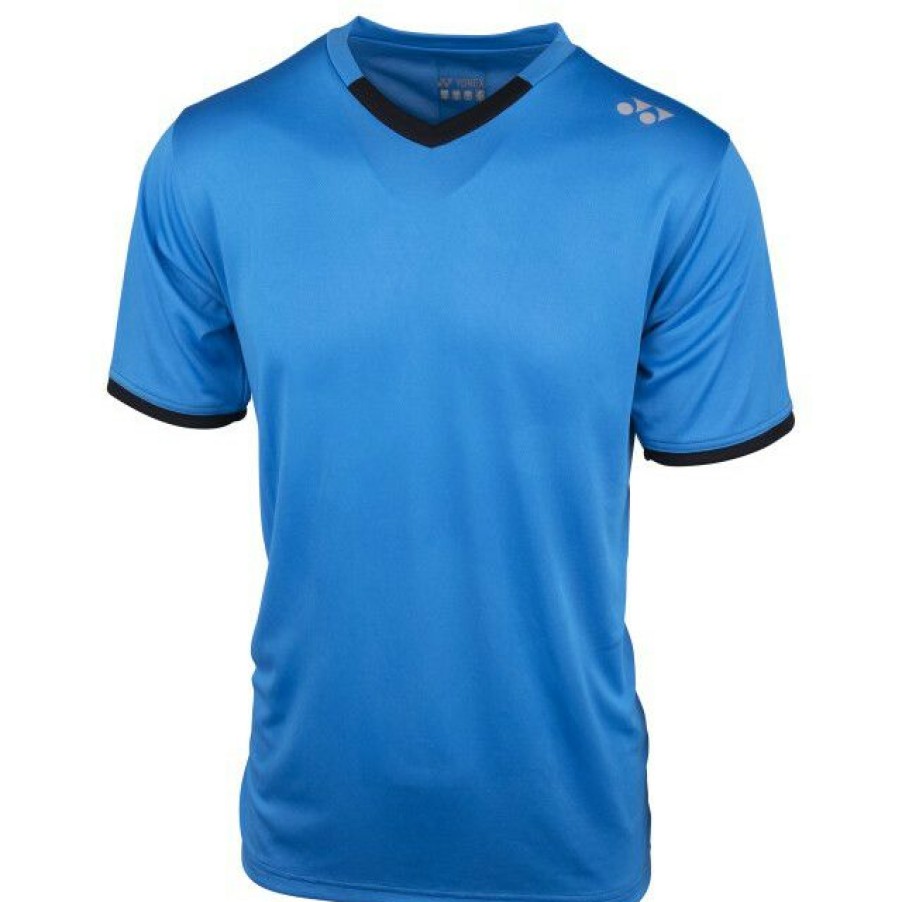 Tennis Clothing * | Brand New Yonex Men'S Ytm4 Crew T-Shirt Infinite Blue