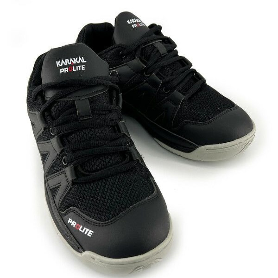 Squash Shoes * | Wholesale Karakal Kf Prolite Men'S Indoor Court Shoe Black 2022