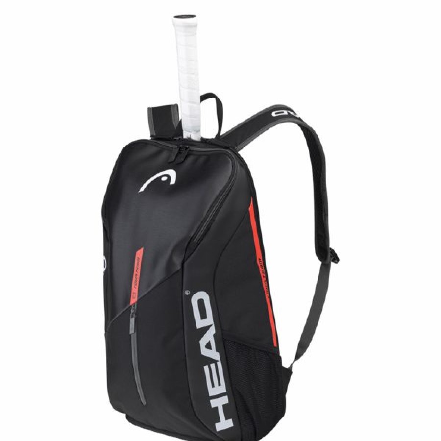 Tennis Bags * | Budget Head Tour Team Backpack Black Orange