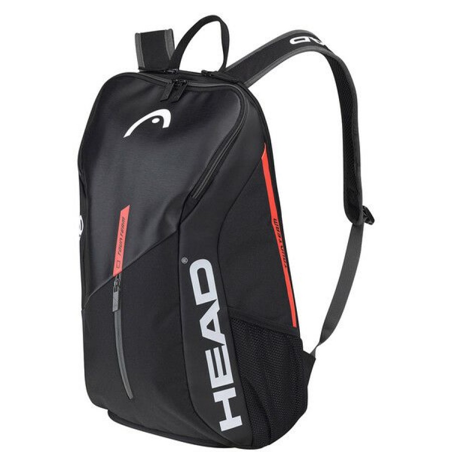 Tennis Bags * | Budget Head Tour Team Backpack Black Orange