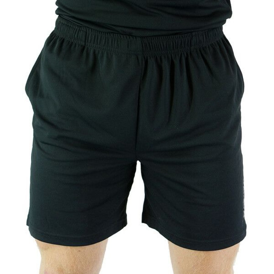 Tennis Clothing * | Budget Karakal Men'S Pro Tour Shorts Black