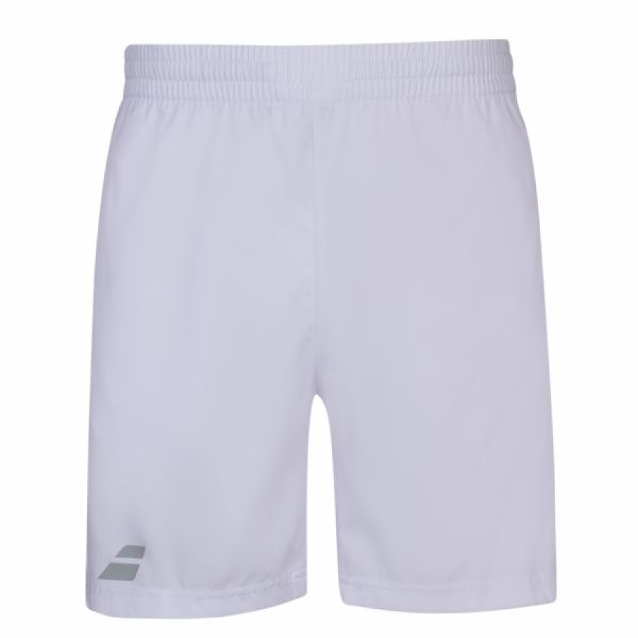 Tennis Clothing * | Buy Babolat Men'S Play Shorts White