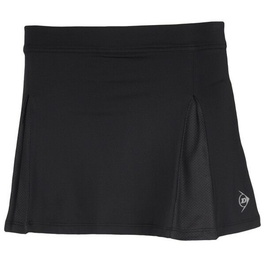 Tennis Clothing * | Outlet Dunlop Women'S Club Skirt Black