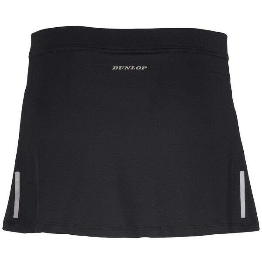 Tennis Clothing * | Outlet Dunlop Women'S Club Skirt Black