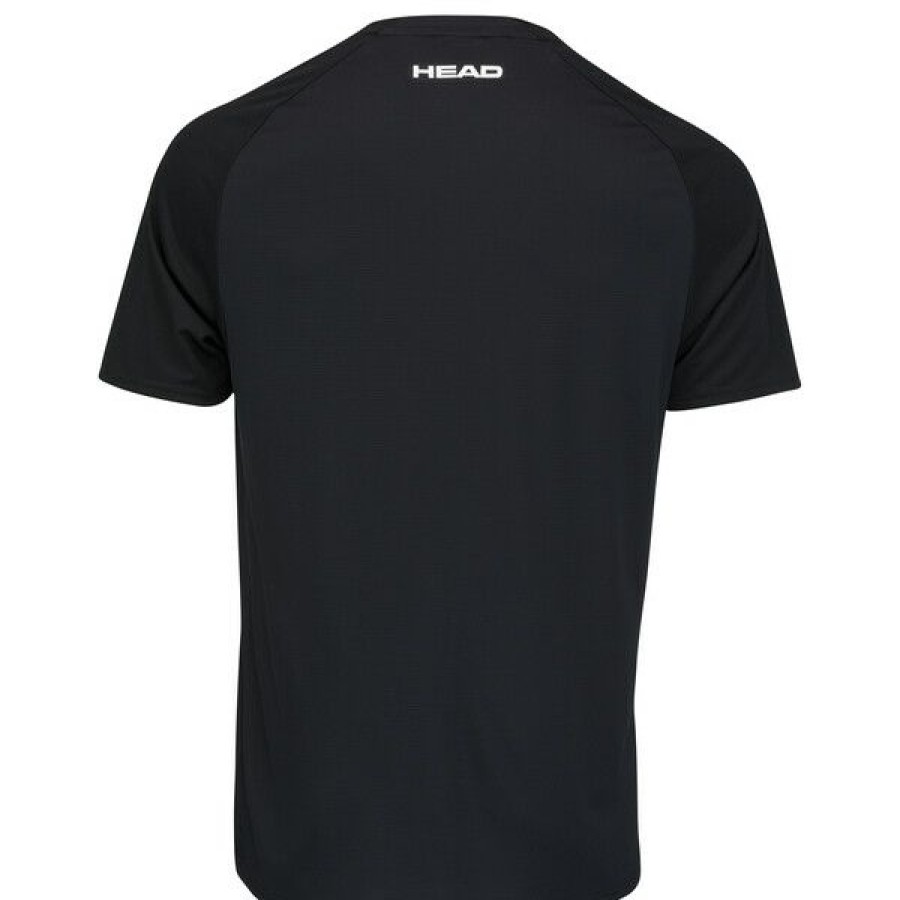 Tennis Clothing * | Buy Head Men'S Topspin T-Shirt Black