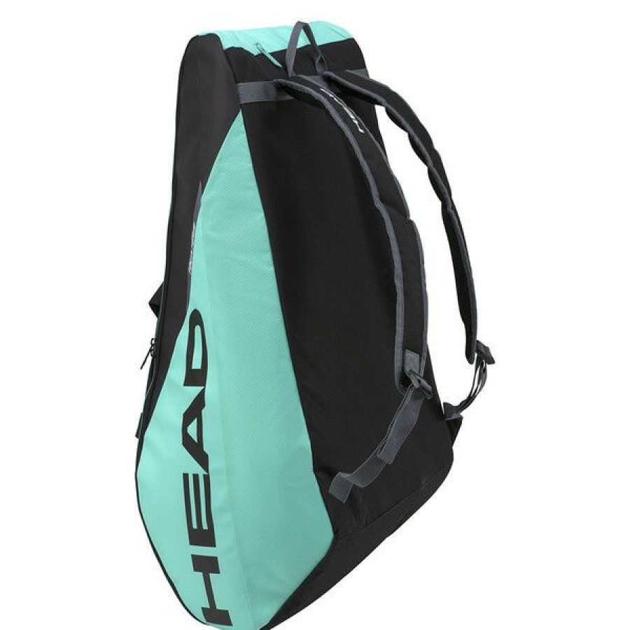 Tennis Bags * | Wholesale Head Tour Team 12R Monstercombi Racket Bag Black Mint