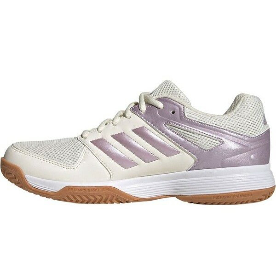 Squash Shoes * | Brand New Adidas Women'S Speedcourt Indoor Shoes Off White