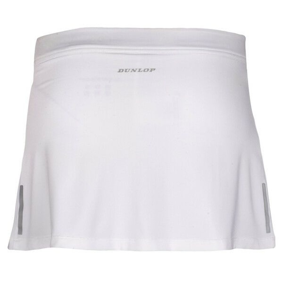 Tennis Clothing * | Brand New Dunlop Women'S Club Skirt White