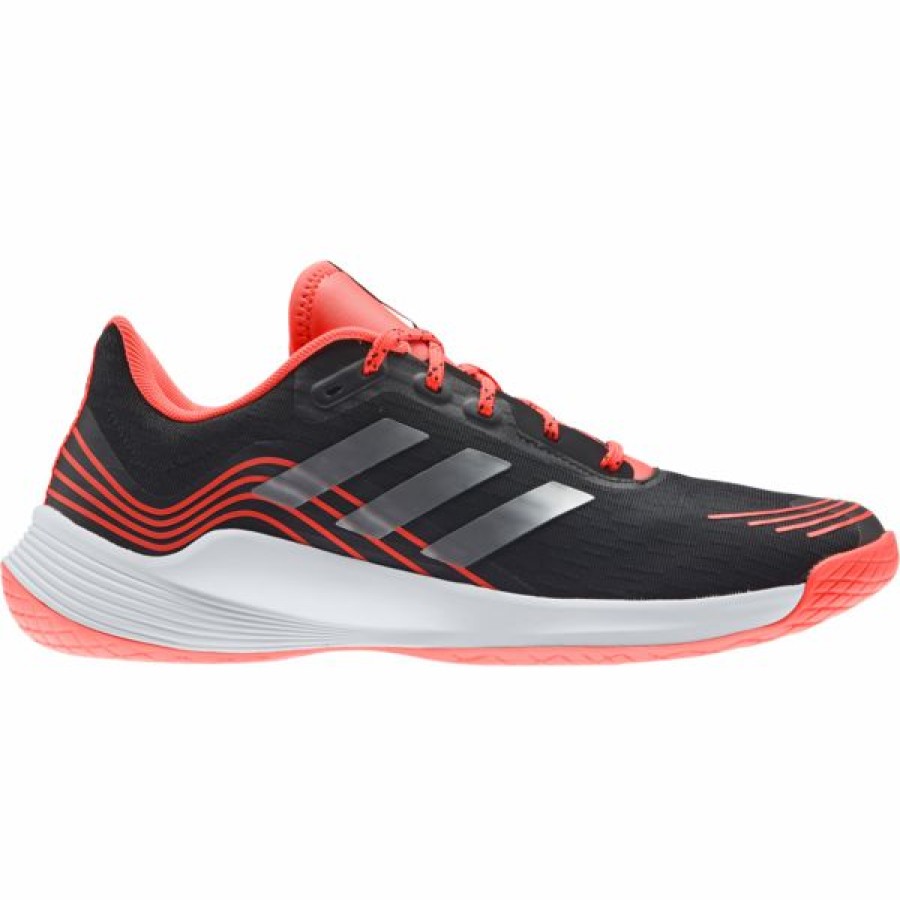 Squash Shoes * | Best Reviews Of Adidas Men'S Novaflight Indoor Shoes Black