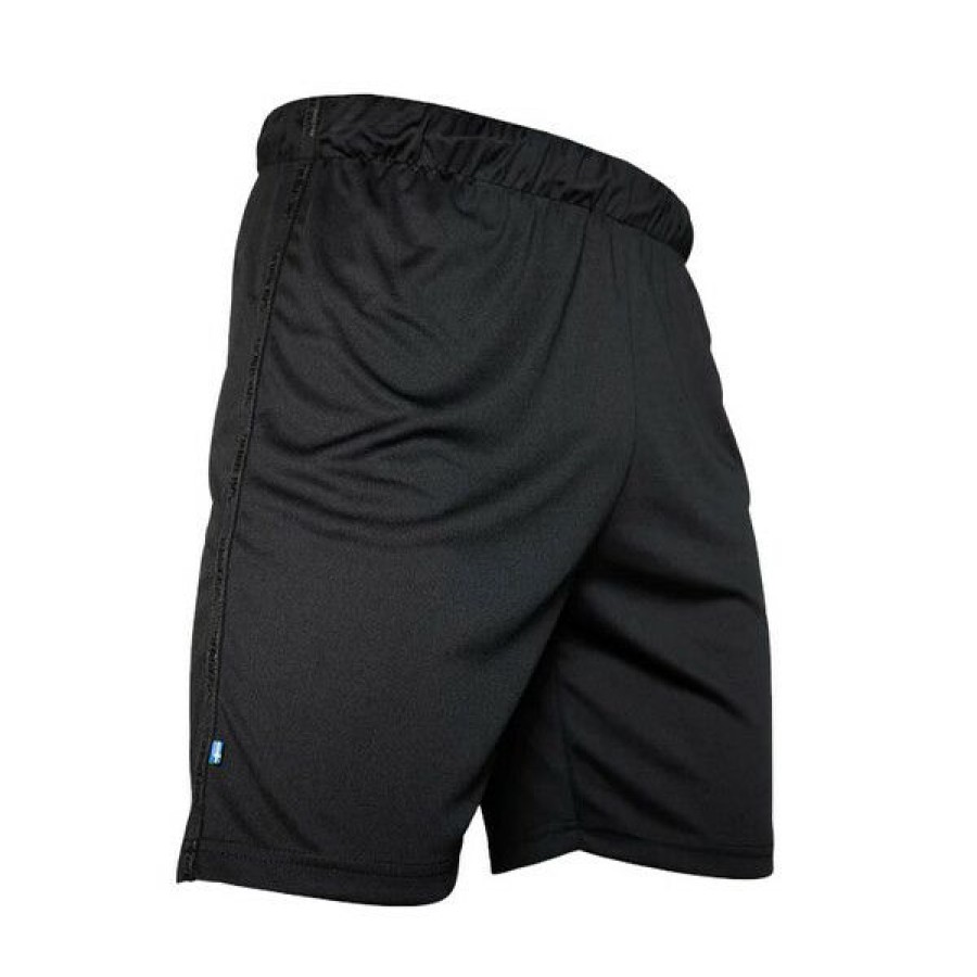 Squash Clothing * | Best Sale Salming Men'S Core 22 Match Shorts Black Asphalt