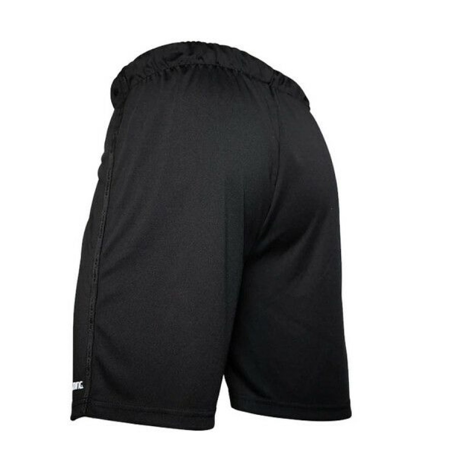 Squash Clothing * | Best Sale Salming Men'S Core 22 Match Shorts Black Asphalt