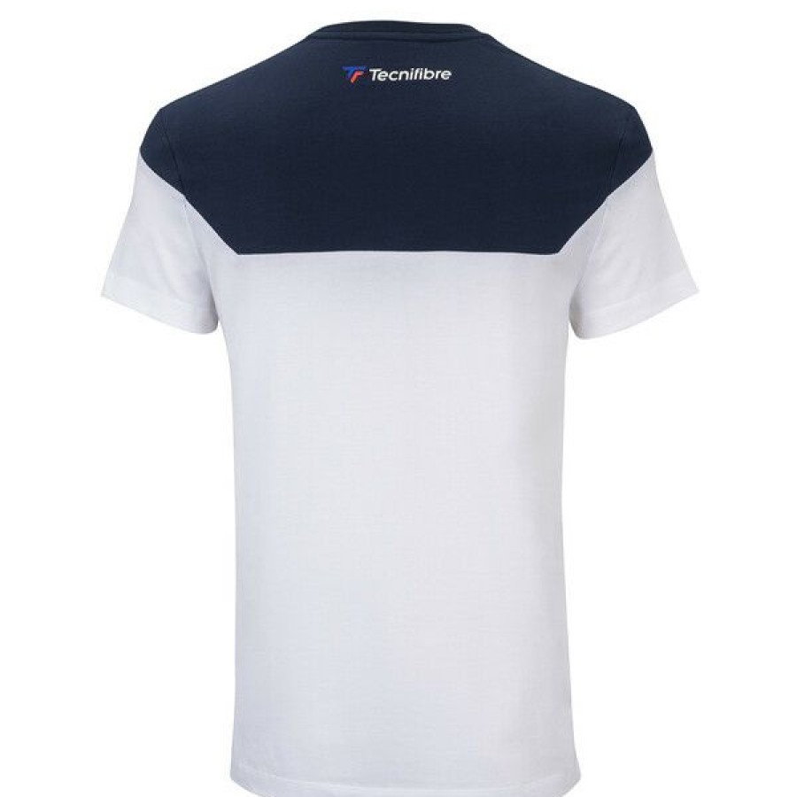 Tennis Clothing * | Brand New Tecnifibre Men'S Training Tee 2021 Marine