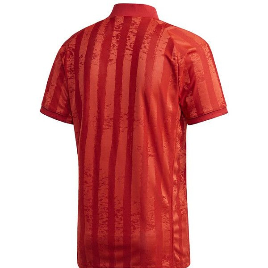 Tennis Clothing * | Hot Sale Adidas Men'S Freelift Tennis T-Shirt Engineered Red