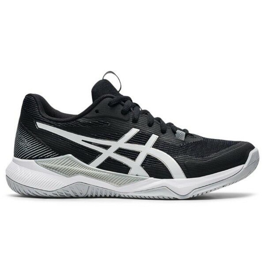 Squash Shoes * | Budget Asics Women'S Gel Tactic Indoor Shoes Black White