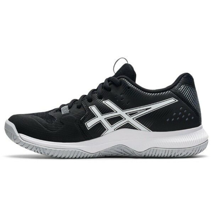 Squash Shoes * | Budget Asics Women'S Gel Tactic Indoor Shoes Black White