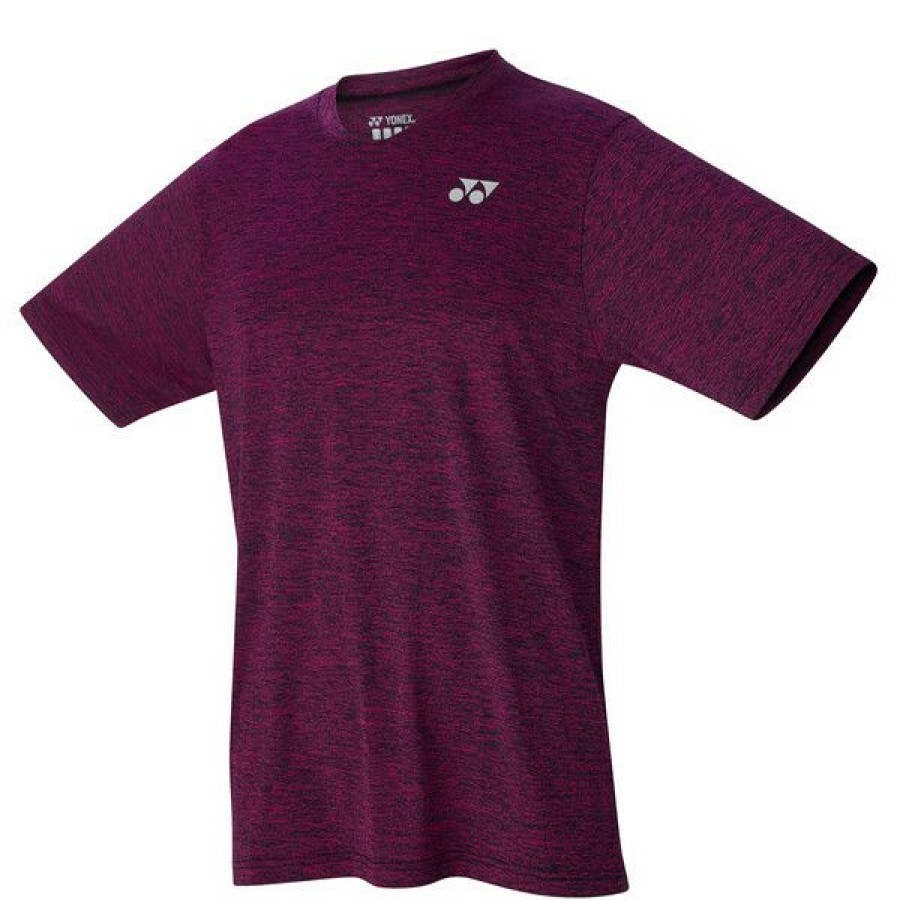 Tennis Clothing * | Promo Yonex Ytm2 Men'S Crew T-Shirt Pink