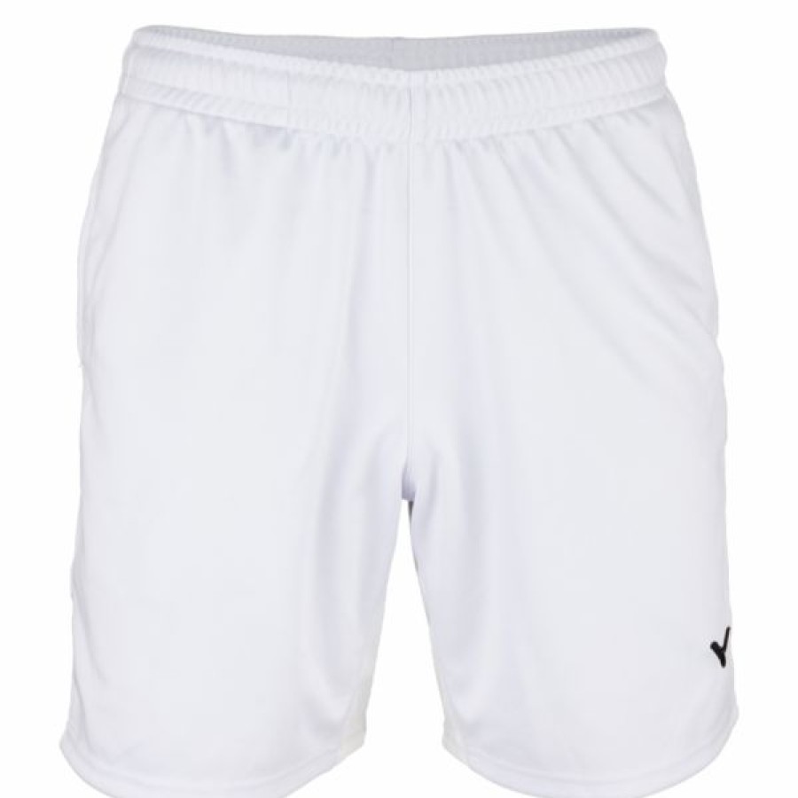 Tennis Clothing * | Cheap Victor Men'S Function 4866 Shorts White