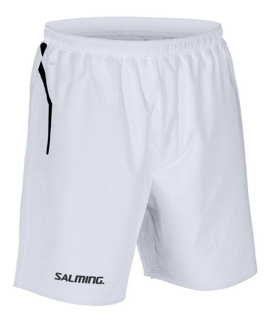 Tennis Clothing * | Best Deal Salming Pro Training Shorts White