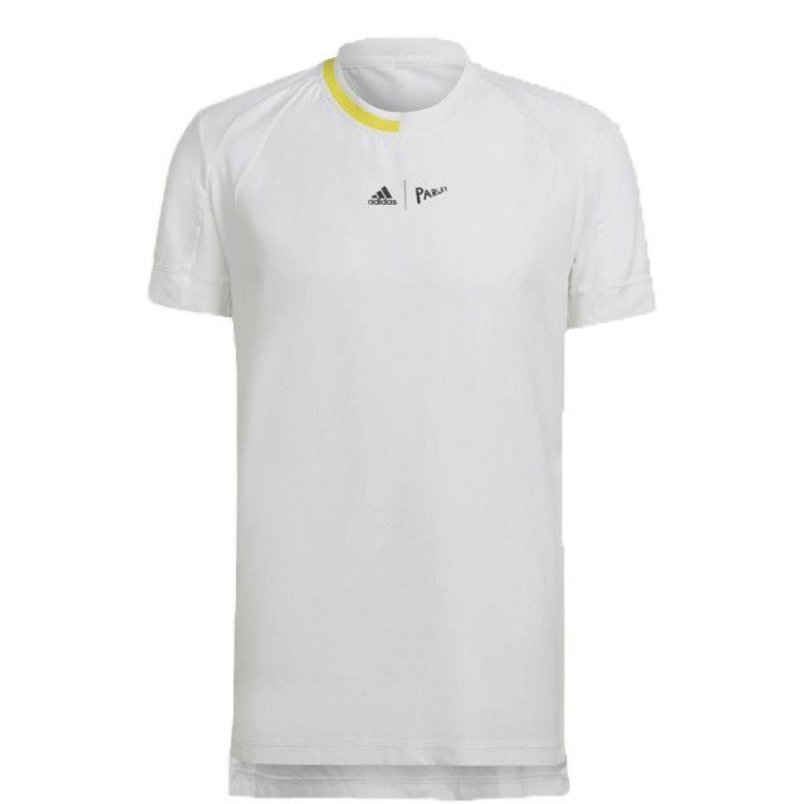 Tennis Clothing * | Best Pirce Adidas Men'S London Stretch Woven T-Shirt White