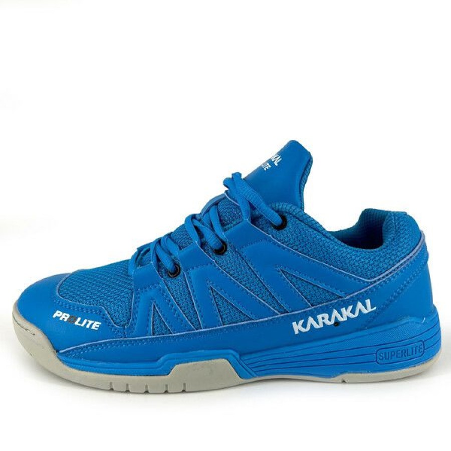 Squash Shoes * | Promo Karakal Kf Prolite Men'S Indoor Court Shoe Blue 2022