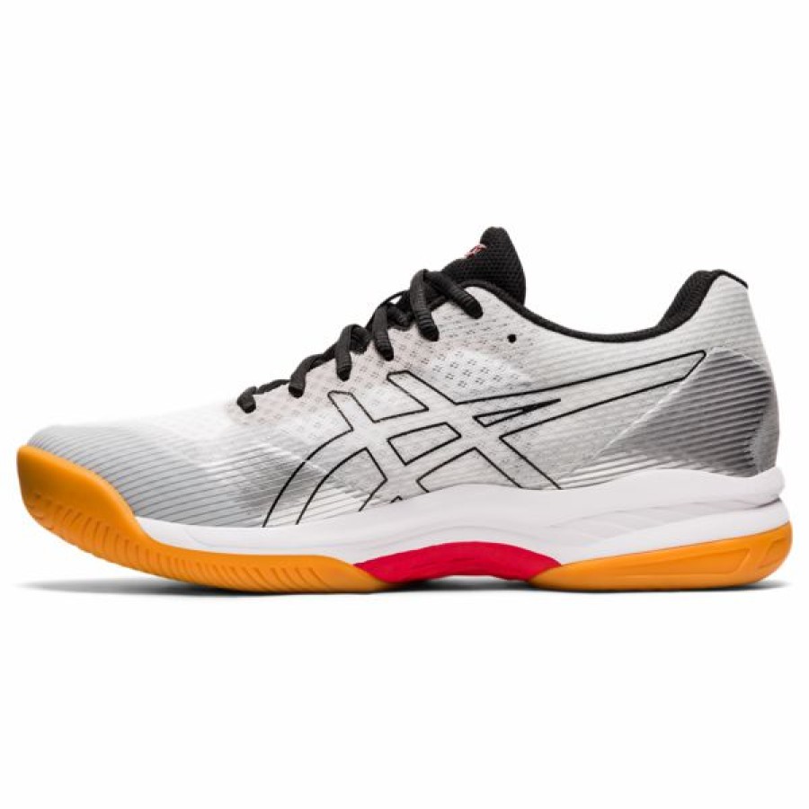 Squash Shoes * | Flash Sale Asics Men'S Gel Court Hunter 2 Indoor Court Shoes White Piedmont Grey