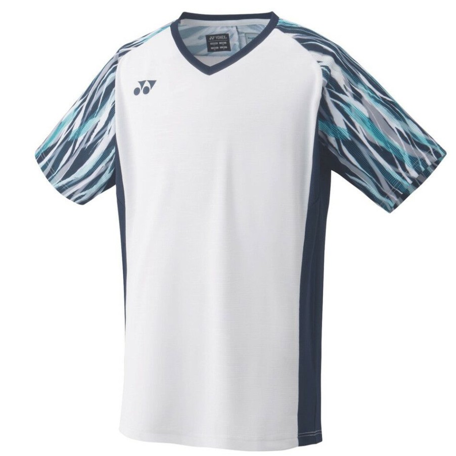 Tennis Clothing * | New Yonex Men'S 10443 Performance T-Shirt White