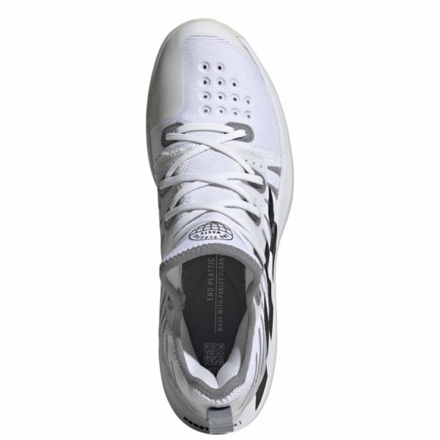 Squash Shoes * | New Adidas Men'S Stabil Next Gen Indoor Shoes Primeblue White