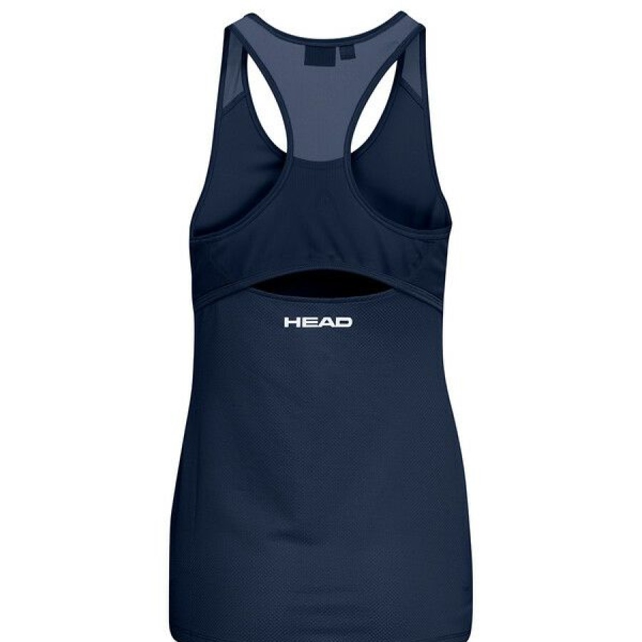 Tennis Clothing * | Buy Head Women'S Spirit Tank Top Dark Blue