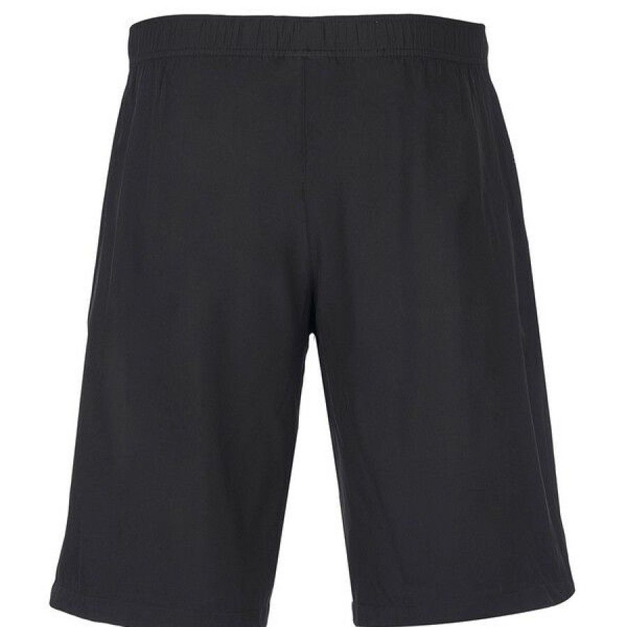 Tennis Clothing * | Deals Dunlop Men'S Club Woven Shorts Black