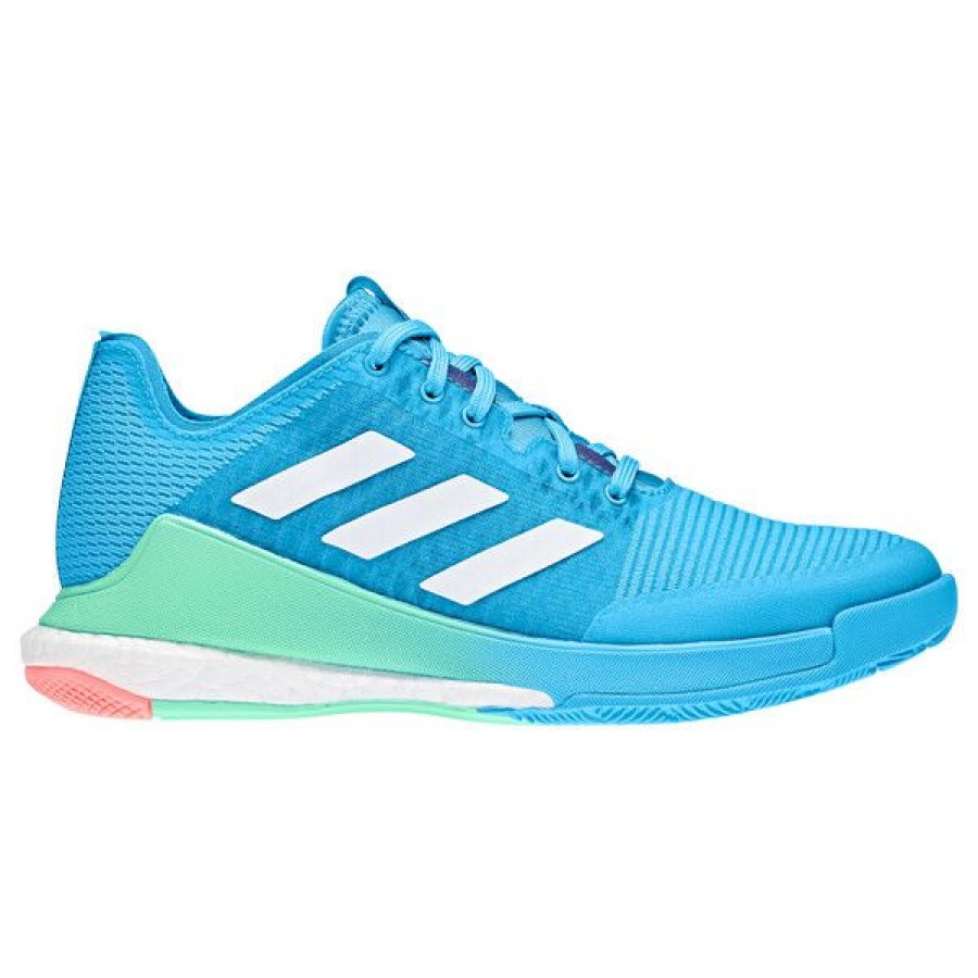 Squash Shoes * | Deals Adidas Crazyflight Women'S Indoor Shoes Sky Rush