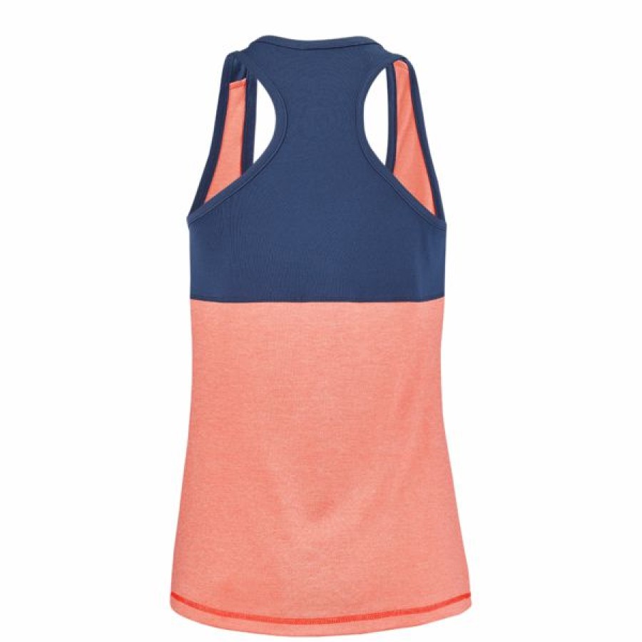 Tennis Clothing * | Outlet Babolat Women'S Play Tank Top Fluo Strike Estate Blue