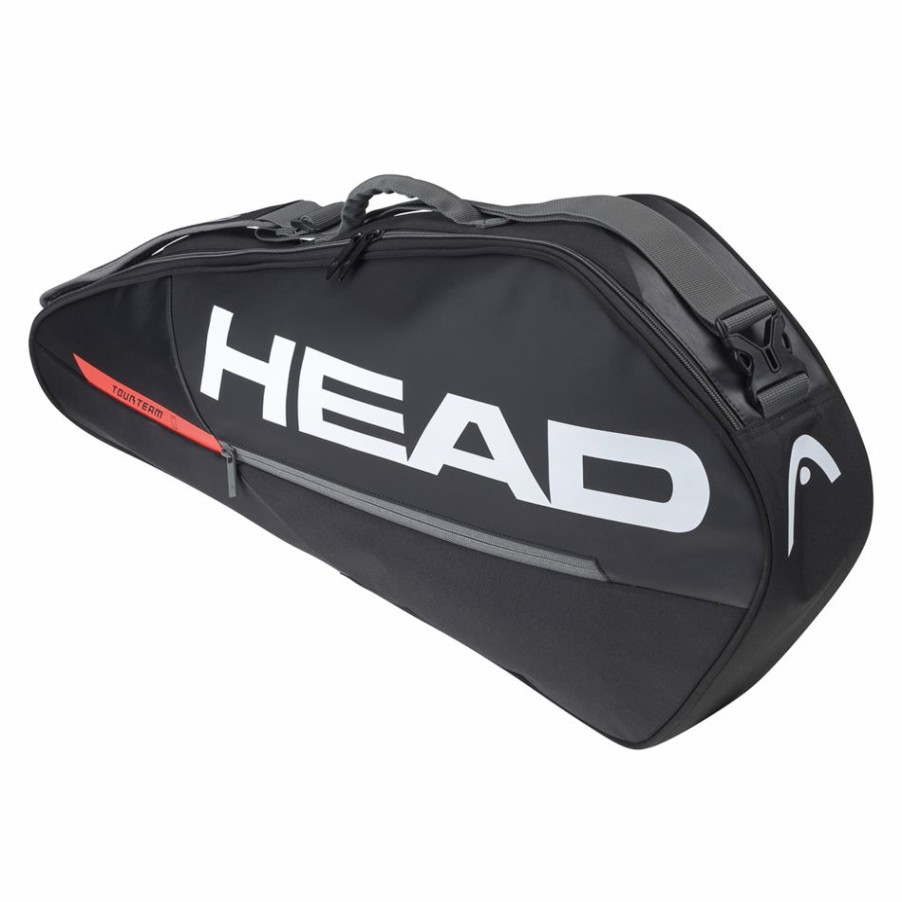 Tennis Bags * | Wholesale Head Tour Team 3R Pro Racket Bag Black Orange