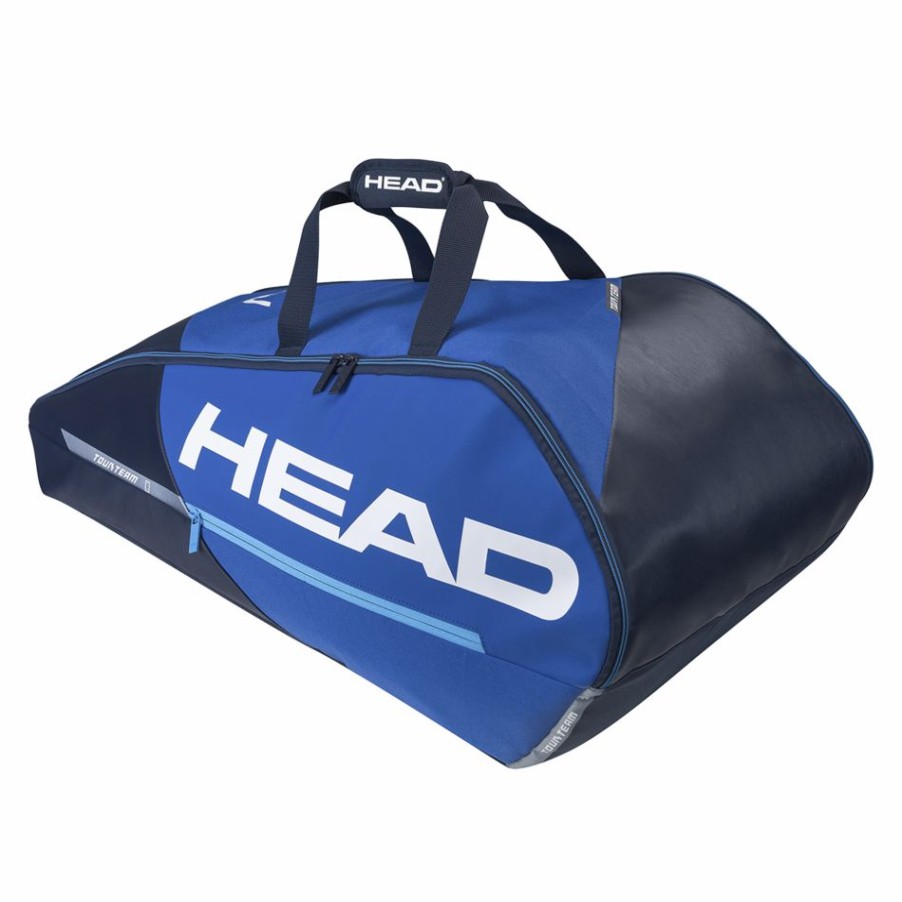 Tennis Bags * | Best Deal Head Tour Team 9R Supercombi Racket Bag Blue Navy